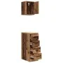 Armarios 2 uds para garaje madera ingeniería antigua madera | Foro24.es | Tu tienda online para hogar, jardín y más Foro24.es