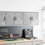 Armarios de pared 2 uds para garaje madera de ingeniería by , Armarios industriales - Ref: Foro24-860650, Price: 82,18 €, Dis...