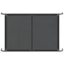 Cama elevada para perros negra 150x90x20 cm textilene y acero | Foro24.es | Tu tienda online para hogar, jardín y más Foro24.es