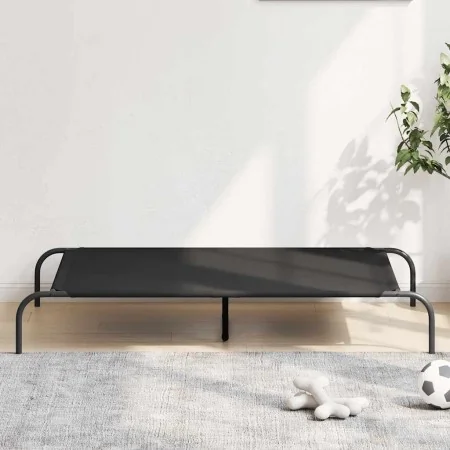 Cama elevada para perros negra 130x80x20 cm tela Oxford y acero de , Camas para perros - Ref: Foro24-42000840, Precio: 29,25 ...