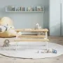 Mesa infantil con bancos IRUN madera maciza blanca 90x79,5x50cm | Foro24.es | Tu tienda online para hogar, jardín y más Foro24.es