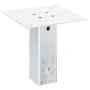 Bases para postes cuadradas 4 uds. Plata 51x51 mm von , Zaunpfosten - Ref: Foro24-42000002, Preis: 22,36 €, Rabatt: -5%%