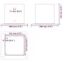 Bases para postes cuadradas 4 uds. Plata 141x141 mm von , Zaunpfosten - Ref: Foro24-42000016, Preis: 41,87 €, Rabatt: -5%%