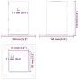 Bases para postes cuadradas 12 uds. Plata 81x81 mm von , Zaunpfosten - Ref: Foro24-42000009, Preis: 60,81 €, Rabatt: -5%%