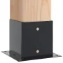 Bases para postes cuadradas 12 uds. Antracita 141x141 mm by , fence posts - Ref: Foro24-42000035, Price: 120,67 €, Discount: ...