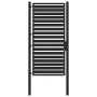 Puerta de jardín con cerradura de aluminio negra 100x180 cm | Foro24.es | Tu tienda online para hogar, jardín y más Foro24.es