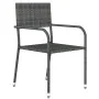 Juego de comedor para jardín 9 piezas gris von , Gartensets - Ref: Foro24-3099588, Preis: 408,99 €, Rabatt: -5%%