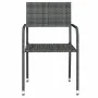 Juego de comedor para jardín 9 piezas gris von , Gartensets - Ref: Foro24-3099588, Preis: 408,99 €, Rabatt: -5%%
