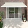 Toldo retráctil aluminio y tela color crema 3x2,5 m by , Awnings - Ref: Foro24-3154526, Price: 383,05 €, Discount: -5%%