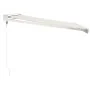 Toldo retráctil aluminio y tela color crema 3x2,5 m by , Awnings - Ref: Foro24-3154526, Price: 383,05 €, Discount: -5%%