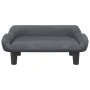 Sofá para niños de terciopelo gris oscuro 70x40x24 cm von , Baby- und Kleinkindmöbel - Ref: Foro24-3196351, Preis: 72,56 €, R...