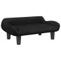 Sofá para niños de terciopelo negro 70x40x24 cm by , Baby and Toddler Furniture - Ref: Foro24-3196353, Price: 57,44 €, Discou...