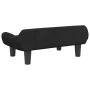 Sofá para niños de terciopelo negro 70x40x24 cm by , Baby and Toddler Furniture - Ref: Foro24-3196353, Price: 57,44 €, Discou...