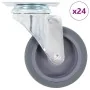Ruedas giratorias 24 unidades 75 mm | Foro24.es | Tu tienda online para hogar, jardín y más Foro24.es