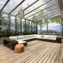 Set muebles de jardín 11 pzas y cojines ratán sintético marrón by , Garden sets - Ref: Foro24-46826, Price: 836,96 €, Discoun...