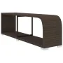Set muebles de jardín 11 pzas y cojines ratán sintético marrón by , Garden sets - Ref: Foro24-46826, Price: 836,96 €, Discoun...