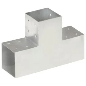 Conector de postes en forma de T metal galvanizado 101x101 mm von , Zaunpfosten - Ref: Foro24-145479, Preis: 31,39 €, Rabatt:...
