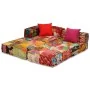 Puf modular de 3 plazas de tela patchwork von , Kissen für Stühle und Sofas - Ref: Foro24-244979, Preis: 508,09 €, Rabatt: -5%%