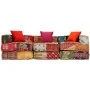 Puf modular de 3 plazas de tela patchwork von , Kissen für Stühle und Sofas - Ref: Foro24-244979, Preis: 508,09 €, Rabatt: -5%%