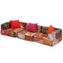 Puf modular de 3 plazas de tela patchwork von , Kissen für Stühle und Sofas - Ref: Foro24-244979, Preis: 508,09 €, Rabatt: -5%%