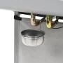 Barbacoa portátil de gas con 2 zonas plateada acero inoxidable von , Grillen - Ref: Foro24-276149, Preis: 150,80 €, Rabatt: -5%%