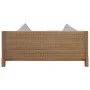 Juego de sofás con cojines 2 piezas ratán natural von , Sofas - Ref: Foro24-278615, Preis: 1,00 €, Rabatt: -5%%