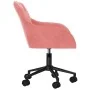 Silla de oficina giratoria de terciopelo rosa von , Bürostühle - Ref: Foro24-344871, Preis: 98,06 €, Rabatt: -5%%