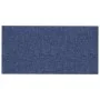 Paneles de pared 12 uds tela azul 60x30 cm 2,16 m² by , Wall covering - Ref: Foro24-343854, Price: 71,04 €, Discount: -5%%