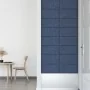 Paneles de pared 12 uds tela azul 60x30 cm 2,16 m² by , Wall covering - Ref: Foro24-343854, Price: 71,04 €, Discount: -5%%