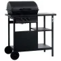 Barbacoa portátil de gas con mesita de 3 estantes negro von , Grillen - Ref: Foro24-3051180, Preis: 159,79 €, Rabatt: -5%%