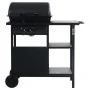 Barbacoa portátil de gas con mesita de 3 estantes negro von , Grillen - Ref: Foro24-3051180, Preis: 159,79 €, Rabatt: -5%%