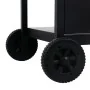 Barbacoa portátil de gas con mesita de 3 estantes negro von , Grillen - Ref: Foro24-3051180, Preis: 159,79 €, Rabatt: -5%%