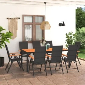 Comprar Juego de comedor para jardín 9 piezas
