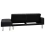 Sofá cama cuero sintético negro de , Sofás - Ref: Foro24-244304, Precio: 270,96 €, Descuento: -5%%