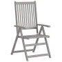 Sillas reclinables jardín y cojines 2 uds madera maciza acacia by , Garden chairs - Ref: Foro24-3064709, Price: 149,34 €, Dis...