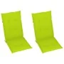 Sillas reclinables jardín y cojines 2 uds madera maciza acacia by , Garden chairs - Ref: Foro24-3064709, Price: 149,34 €, Dis...