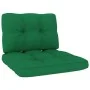 Silla de jardín y cojines verde madera pino impregnada von , Gartenstühle - Ref: Foro24-3065746, Preis: 174,16 €, Rabatt: -5%%
