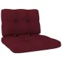 Silla de jardín y cojines vino tinto madera pino impregnada de , Sillas de jardín - Ref: Foro24-3065750, Precio: 171,89 €, De...