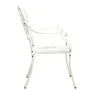 Mesa y sillas de bistró 3 piezas aluminio fundido blanco von , Gartensets - Ref: Foro24-3070573, Preis: 492,02 €, Rabatt: -5%%