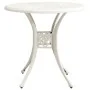 Mesa y sillas de bistró 3 piezas aluminio fundido blanco von , Gartensets - Ref: Foro24-3070573, Preis: 492,02 €, Rabatt: -5%%