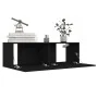 Set de muebles de salón TV 8 piezas madera ingeniería negro von , TV-Möbel - Ref: Foro24-3078775, Preis: 464,74 €, Rabatt: -5%%