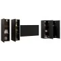 Mueble para TV 4 pzas madera de ingeniería negro 30,5x30x90 cm von , TV-Möbel - Ref: Foro24-3078846, Preis: 155,33 €, Rabatt:...