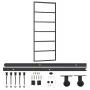 Puerta corredera con herrajes ESG vidrio y aluminio 76x205 cm von , Türen - Ref: Foro24-3081950, Preis: 191,17 €, Rabatt: -5%%