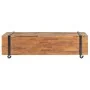 Mueble para TV madera teca macizo 110x30x32,5 cm by , TV Furniture - Ref: Foro24-326173, Price: 109,41 €, Discount: -5%%