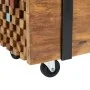 Mueble para TV madera teca macizo 110x30x32,5 cm by , TV Furniture - Ref: Foro24-326173, Price: 109,41 €, Discount: -5%%