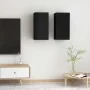 Muebles para TV 2 uds madera contrachapada negro 30,5x30x60 cm | Foro24.es | Tu tienda online para hogar, jardín y más Foro24.es