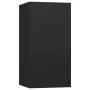Muebles para TV 2 uds madera contrachapada negro 30,5x30x60 cm | Foro24.es | Tu tienda online para hogar, jardín y más Foro24.es