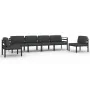 Set muebles de jardín 6 pzas y cojines aluminio gris antracita by , Garden sets - Ref: Foro24-3107793, Price: 1,00 €, Discoun...