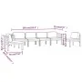 Set muebles de jardín 6 pzas y cojines aluminio gris antracita by , Garden sets - Ref: Foro24-3107793, Price: 1,00 €, Discoun...