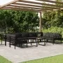 Set muebles de jardín 10 pzas y cojines aluminio gris antracita von , Gartensets - Ref: Foro24-3107815, Preis: 1,00 €, Rabatt...